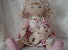 Текстильная игровая кукла Маруся (продана)		