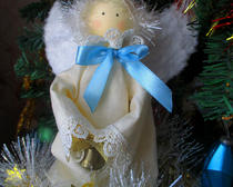 Ангелочек - игрушка под елку