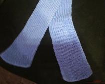 Вязание спицами: шарф для мальчика
