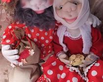 Куклы: домовой и домовушка