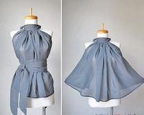 Шитье одежды: элегантная блуза из легкой ткани
