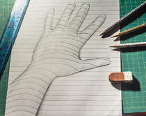 3D-рисование: как нарисовать руку