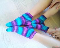 Красивые носочки для мамы и для дочки