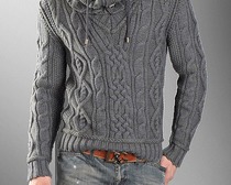 Теплый свитер для мужчины