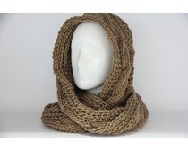 Техника вязания шарфа хомута