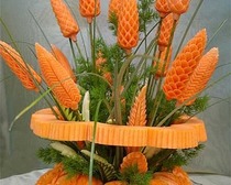 Поделки из моркови для праздника.