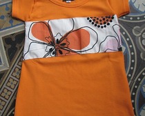 Платье из футболки для дочки