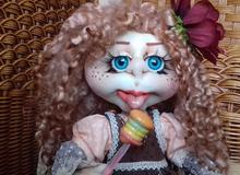 Кукла маленькая София. Авторская коллекционная кукла		