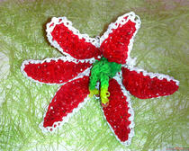 Плетение из резинок: лилия своими руками