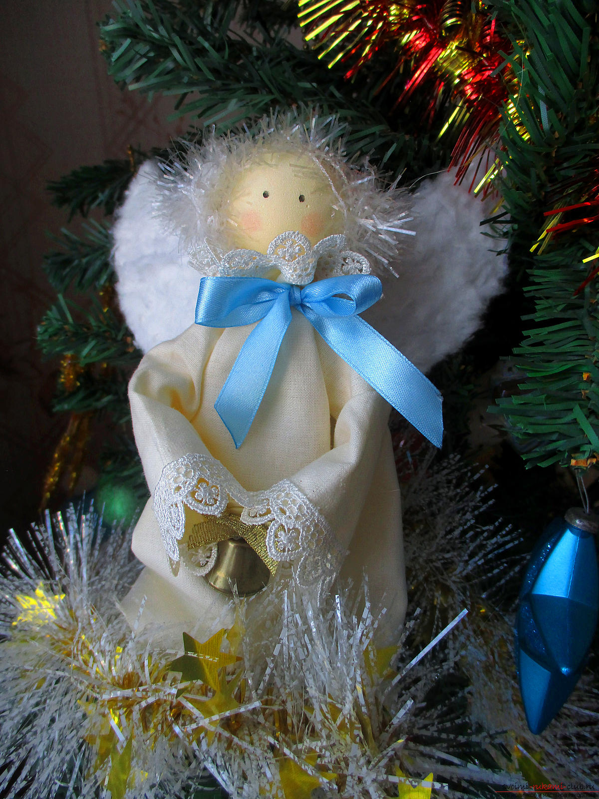 Ангелочек - игрушка под елку