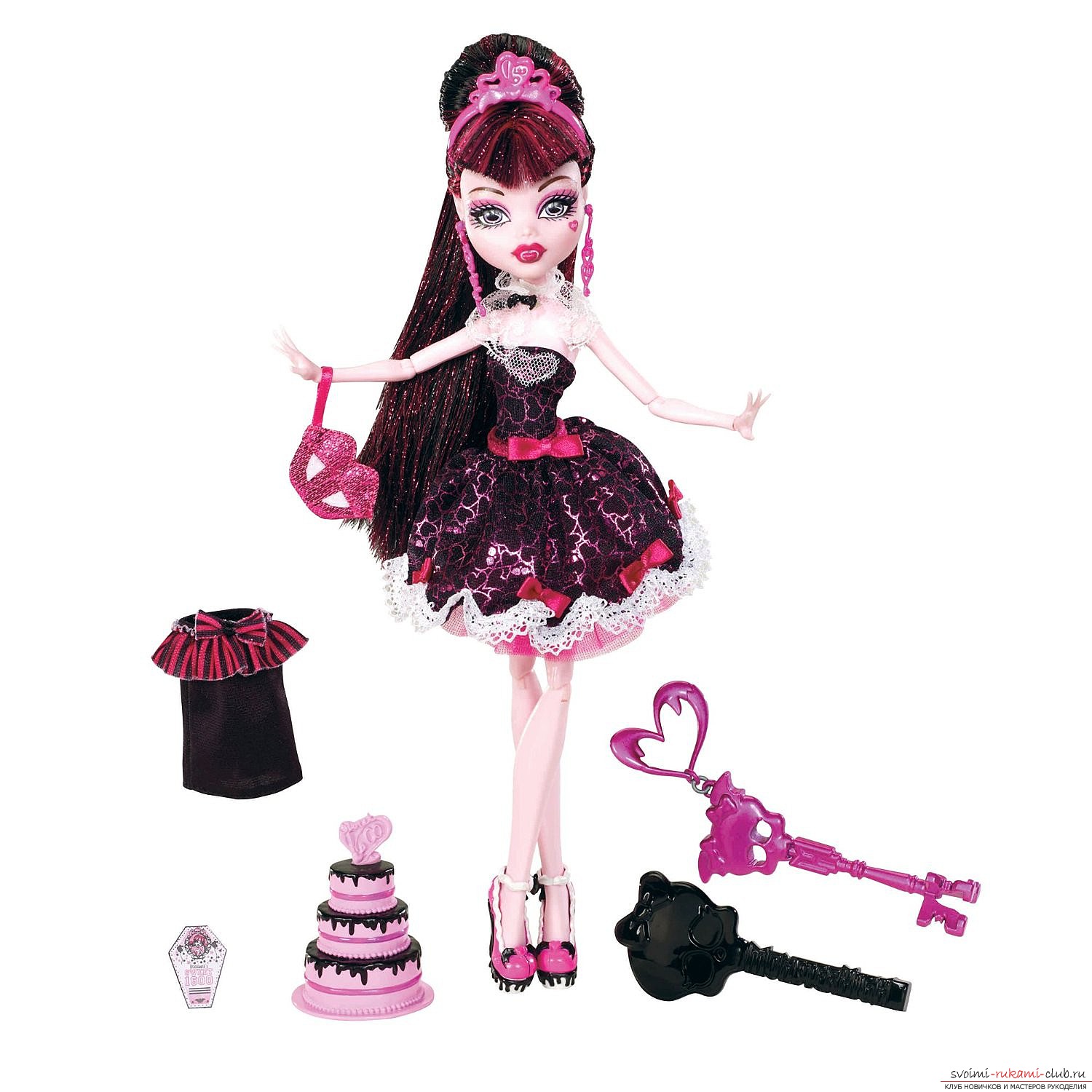 Инструкция по пошиву одежды для кукол Monster High своими руками с фото и схемами