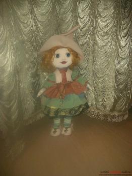 текстильная кукла ГЕРМИНА