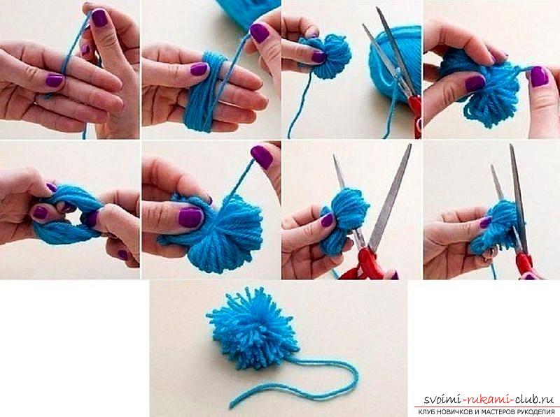 Инструкция изготовления игрушек помпонов своими руками