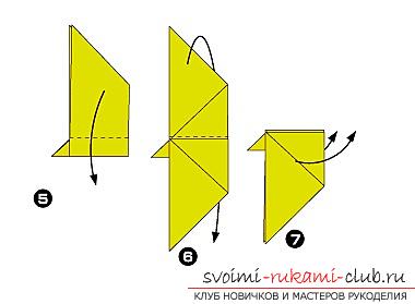 Как сложить забавные динамичные фигурки из бумаги в технике оригами для детей 7 лет