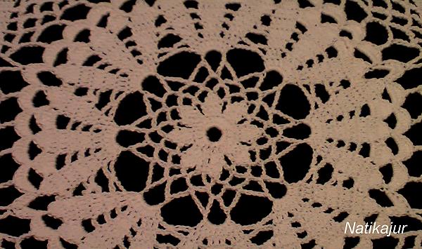 Салфетка "Белый жасмин". Текстиль, ковры - ручной работы. Фото 5