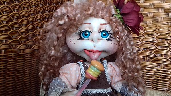 Кукла маленькая София. Авторская коллекционная кукла. Коллекционные куклы - ручной работы.