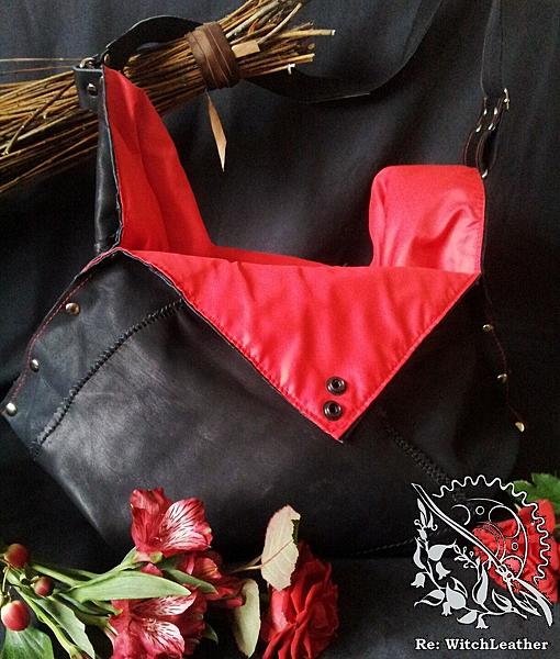 Сумка "Вампиресса". Женские сумки - ручной работы. Фото 2