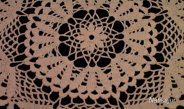 Салфетка "Белый жасмин". Текстиль, ковры - ручной работы. Фото 2