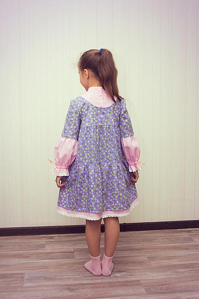 Платье "Милое создание". Одежда для девочек - ручной работы. Фото 3