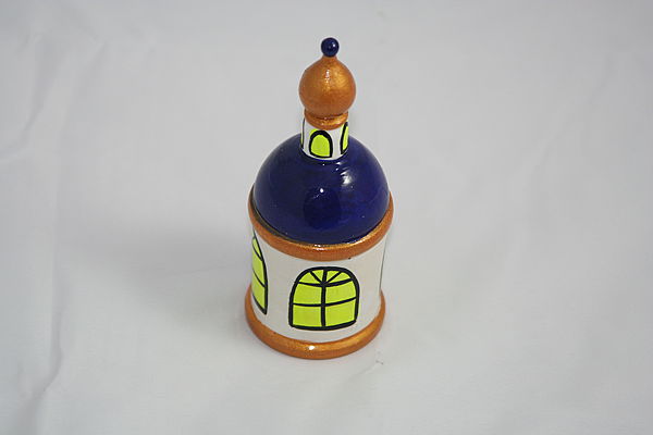 Пасхальный сувенир (темно-синий купол). Подарки на пасху - ручной работы. Фото 2