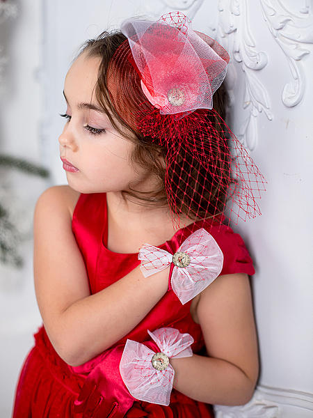 Шляпка для девочки "Алиса в стране чудес". Одежда для девочек - ручной работы. Фото 5