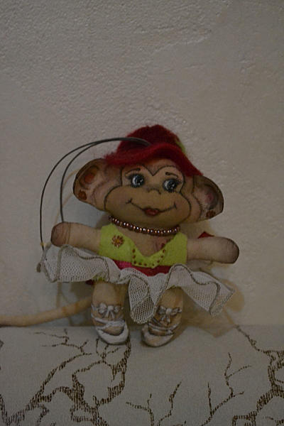 Кофейные обезьянки. Ароматизированные куклы - ручной работы. Фото 9