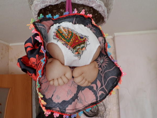 Кукла попик Ягуся. Человечки - ручной работы. Фото 3