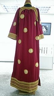 Платье ручной работы в Византийском стиле.