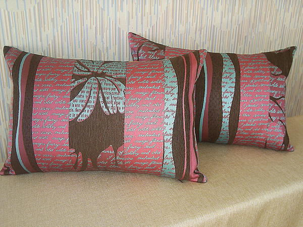Декоративные подушки "Красиво вдвойне". Текстиль, ковры - ручной работы. Фото 5