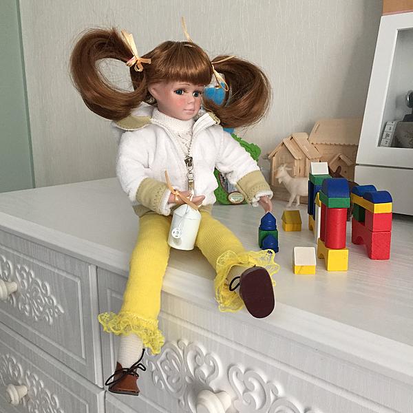 Кукла Веснушка. Коллекционные куклы - ручной работы. Фото 3