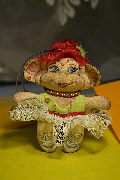 Кофейные обезьянки. Ароматизированные куклы - ручной работы. Фото 6