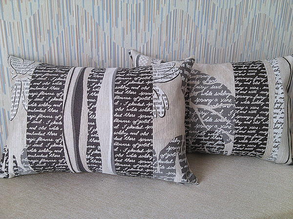 Декоративные подушки "History". Текстиль, ковры - ручной работы. Фото 3