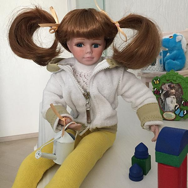 Кукла Веснушка. Коллекционные куклы - ручной работы. Фото 4
