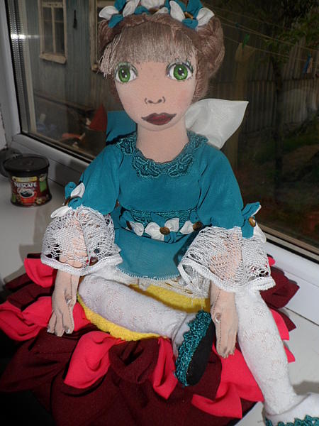 Цветочная Фея. Коллекционные куклы - ручной работы. Фото 3