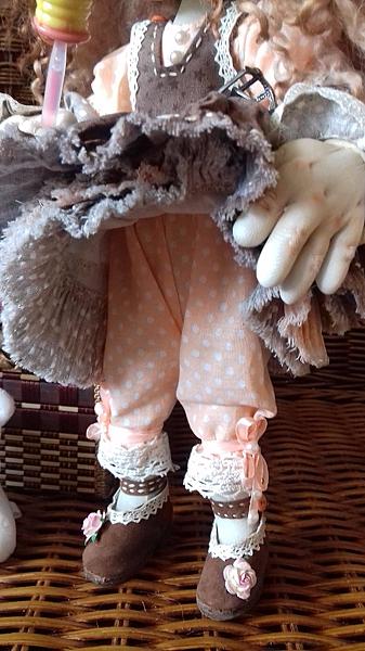 Кукла маленькая София. Авторская коллекционная кукла. Коллекционные куклы - ручной работы. Фото 3