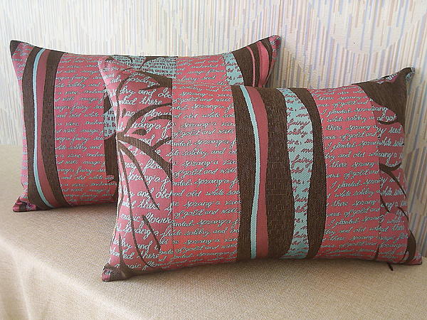 Декоративные подушки "Красиво вдвойне". Текстиль, ковры - ручной работы. Фото 4