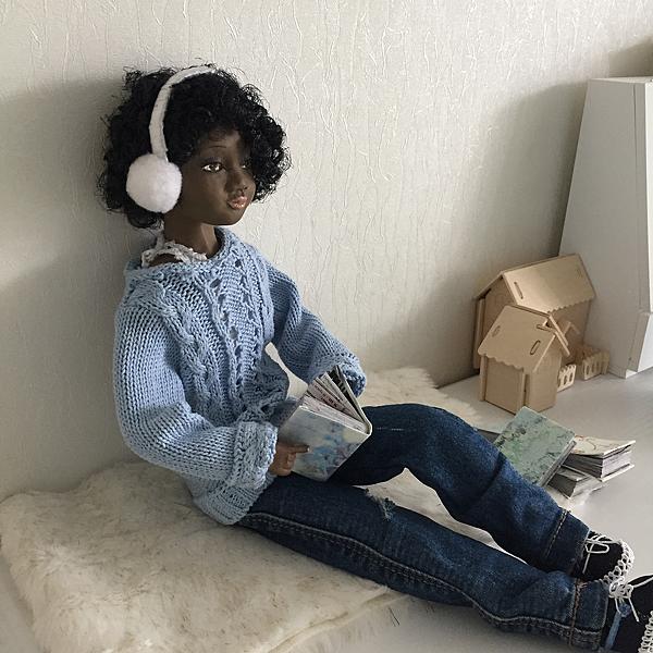 Кукла Мишель. Коллекционные куклы - ручной работы. Фото 2