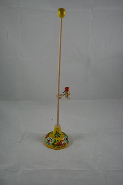 Игрушка "Дятел на мачте". Развивающие игрушки - ручной работы. Фото 4