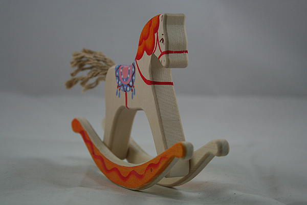 Игрушка-качалка  "Лошадка под седлом". Игрушки животные - ручной работы. Фото 2