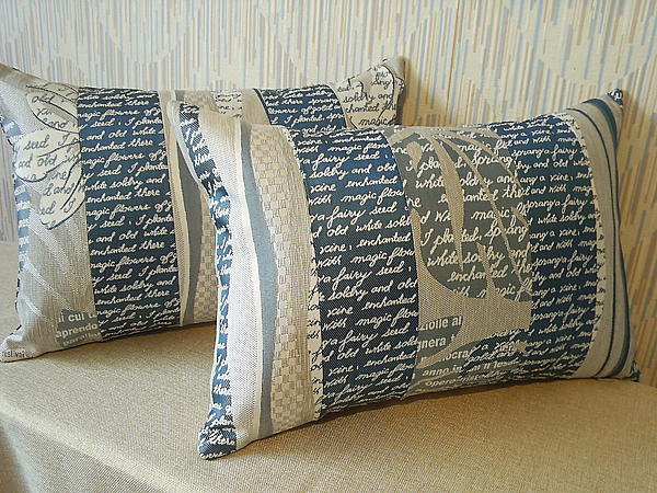 Декоративные подушки "Красиво вдвойне". Текстиль, ковры - ручной работы. Фото 2