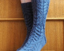 Методы вязания носков спицами