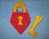 Подарки на день влюбленных: модульное оригами сердечко