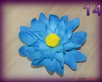 Мастер-класс: Фантазийная заколка-цветок из фоамирана