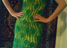 Платье зеленое		