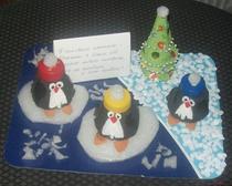 Поделка для детского сада: У пингвина именины