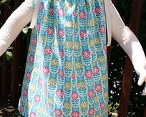 Простой вариант пошива платья-наволочки для девочки