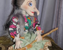 Авторская кукла "Баба-Яга"
