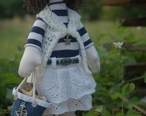 Кукла коллекционная пошитая своими руками