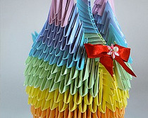 Создаем модульное оригами лебедя