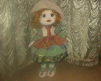 текстильная кукла ГЕРМИНА